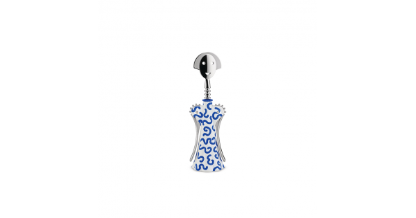 Sacacorchos Blanco y Azul Delf - Anna G. - Alessi