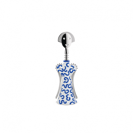 Saca-Rolhas Branco e Azul Delf - Anna G. - Alessi ALESSI ALESAM01A8