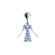 Saca-Rolhas Branco e Azul Delf - Anna G. - Alessi ALESSI ALESAM01A8