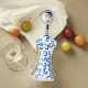 Corkscrew White and Blue Delf - Anna G. - Alessi ALESSI ALESAM01A8
