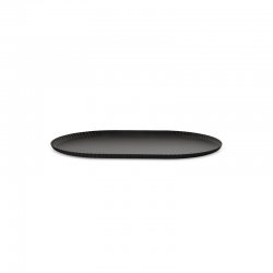 Tabuleiro 46cm Preto - Pleats - Alessi ALESSI ALESJK01/46B