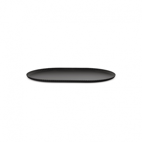 Tabuleiro 46cm Preto - Pleats - Alessi ALESSI ALESJK01/46B