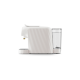 White Capsule Coffee Machine - Plissé White - Alessi ALESSI ALESLM9014/W