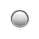 23cm Round Stainless Steel Tray - Pleats - Alessi ALESSI ALESJK02/23