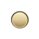 23cm Round Gold Tray - Pleats - Alessi ALESSI ALESJK02/23GD
