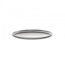 31cm Round Stainless Steel Tray - Pleats - Alessi ALESSI ALESJK02/31