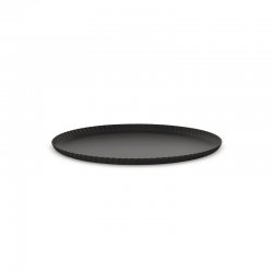 Bandeja Redonda Negro 31cm - Pleats - Alessi ALESSI ALESJK02/31B