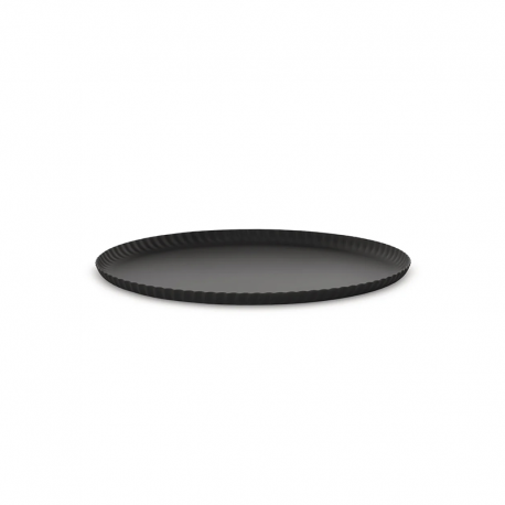 Tabuleiro Redondo 31cm Preto - Pleats - Alessi ALESSI ALESJK02/31B