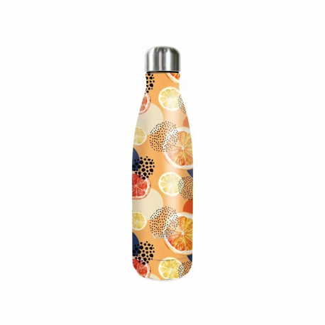Botella Térmica 500ml Naranjas - WD365 - Wd Lifestyle WD LIFESTYLE WD365ARA