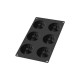 6 Mini Savarin Cake Mould Black - Lekue LEKUE LK0621806N01M022