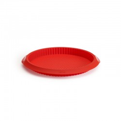 Silicone Mould For Crunchy Quiches 28Cm Red - Lekue