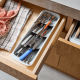 Organizador de Talheres Compacto em Níveis - Drawerstore Pedra - Joseph Joseph JOSEPH JOSEPH JJ8500011