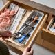 Organizador de Talheres Compacto em Níveis - Drawerstore Pedra - Joseph Joseph JOSEPH JOSEPH JJ8500011