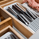 2-Tier Compact Knife Organiser - Drawerstore Stone - Joseph Joseph JOSEPH JOSEPH JJ8500013