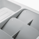 Expandable Cutlery and Utensil Organiser - DrawerStore Stone - Joseph Joseph JOSEPH JOSEPH JJ8500014