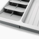 Organizador de Talheres e Utensílios Extensível - DrawerStore Pedra - Joseph Joseph JOSEPH JOSEPH JJ8500014