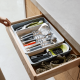 Expandable Utensil and Kitchen Accessories Organiser - DrawerStore Stone - Joseph Joseph JOSEPH JOSEPH JJ8500017
