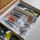 Expandable Utensil and Kitchen Accessories Organiser - DrawerStore Stone - Joseph Joseph JOSEPH JOSEPH JJ8500017