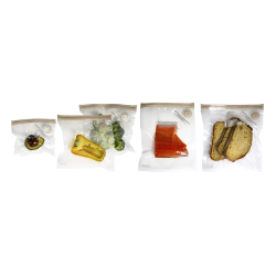 Set of 5 Reusable Vacuum Bags - PumpFresh Transparent - Wd Lifestyle