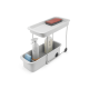 Organizador de 2 Níveis com Rodas - CupboardStore Pedra - Joseph Joseph JOSEPH JOSEPH JJ8500001