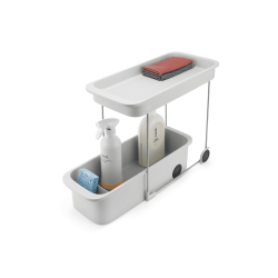 Organizador de 2 Níveis com Rodas - CupboardStore Pedra - Joseph Joseph JOSEPH JOSEPH JJ8500001
