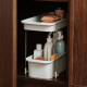 Organizador de 2 Níveis com Rodas - CupboardStore Pedra - Joseph Joseph JOSEPH JOSEPH JJ8500001