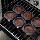 Molten Lava Cake Mould (6Un) Transparent - Lekue LEKUE LK2413006N06M017