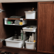 Organizador de Armário Grande com Rodas - CupboardStore Pedra - Joseph Joseph JOSEPH JOSEPH JJ8500002