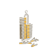 30-Piece Clothes Peg Set with Storage Stand - PegStore Stone - Joseph Joseph JOSEPH JOSEPH JJ5000013
