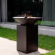 Black Classic+ Corten 85 Wood-Fired Grill Black - Ofyr OFYR OC1B85