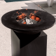 Barbacoa de Leña Classic+ Corten 85 Negro - Ofyr OFYR OC1B85