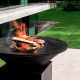 Black Classic+ Corten 85 Wood-Fired Grill Black - Ofyr OFYR OC1B85