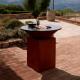 Barbecue a Lenha Classic+ Corten 100 Castanho - Ofyr OFYR OC1C100