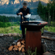 Barbacoa de Leña Classic+ Corten 100 Marrón - Ofyr OFYR OC1C100