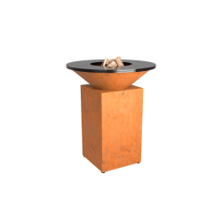 Classic+ Corten 85 Wood-Fired Grill Brown - Ofyr
