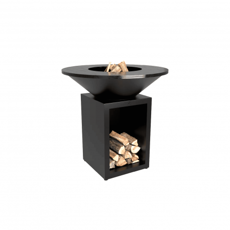 Classic+ Storage Black 100 Wood-Fired Grill - Ofyr OFYR OC3B100