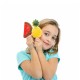 Moldes Gelados Frutas Tropicais (4Un) Amarelo E Vermelho - Lekue LEKUE LK3400260SURU150