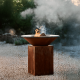 Barbacoa de Leña Classic+ Storage Corten 100 Marrón - Ofyr OFYR OC3C100