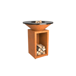 Barbacoa de Leña Classic+ Storage Corten 85 Marrón - Ofyr OFYR OC3C85