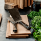 Spatula Set for Barbecue Brown - Ofyr OFYR OASSET