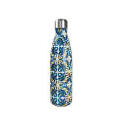 Garrafa Térmica 500ml Majorica - WD365 Azul, Branco E Amarelo - Wd Lifestyle WD LIFESTYLE WD365MAIO