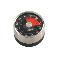 Timer Ø6,1cm - Optico Steel And Black - Gefu GEFU GF12310