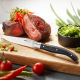 Conjunto de 4 Facas para Bife - Basco Inox E Preto - Gefu GEFU GF13940