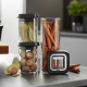 Conjunto de 3 Mini Recipientes Herméticos - Pantry Transparente Y Negro - Gefu GEFU GF12811