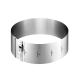 Aro Ajustable para Tartas 10cm - Tondo Clip Inox - Gefu GEFU GF14300