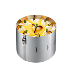 Aro Ajustável para Bolos 15cm - Tondo Clip Inox - Gefu GEFU GF14301