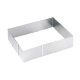 Forma Retangular Ajustável 8,5cm - Uno Inox - Gefu GEFU GF14315