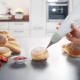 Conjunto de Saco de Pasteleiro 5 Peças - Decore Inox E Branco - Gefu GEFU GF14330