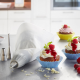 Conjunto de Saco de Pasteleiro 5 Peças - Decore Inox E Branco - Gefu GEFU GF14330