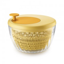 Centrifugadora de Salada Ø26cm Amarelo - Spin&Store - Guzzini
